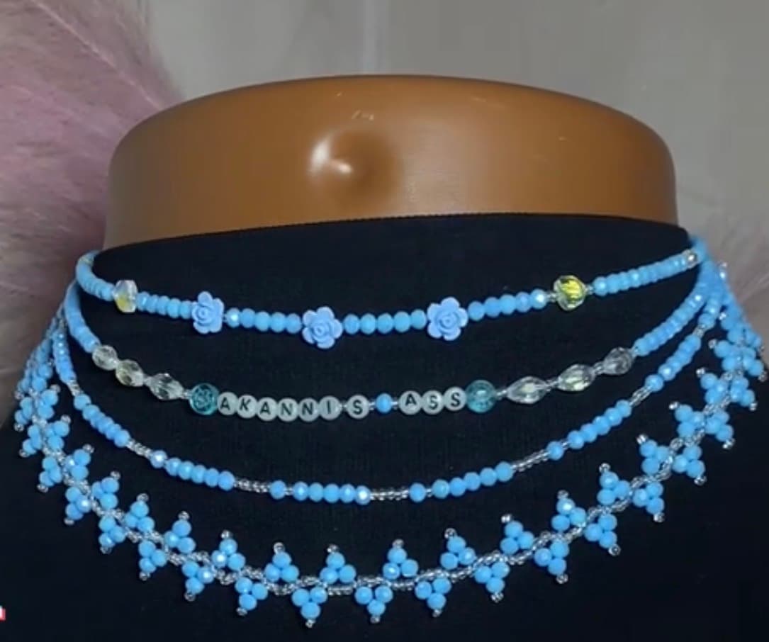 Fashion waist bead